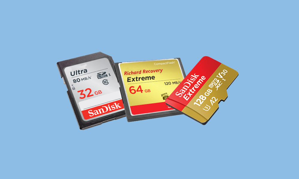 SD memory card - data recovery service