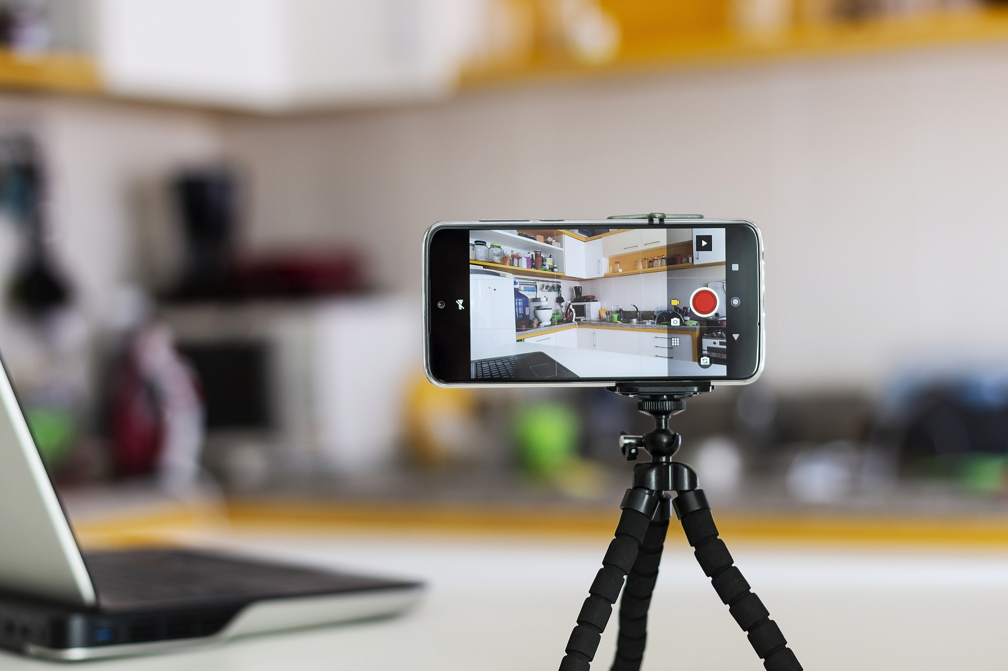 Recording video on a smartphone