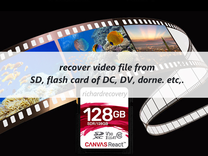 How to recover video after formatting SD Card
