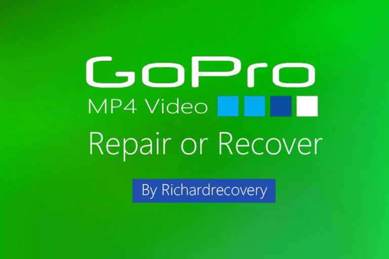 How to repair corrupted GOPRO MP4 video file Repair Video Audio File