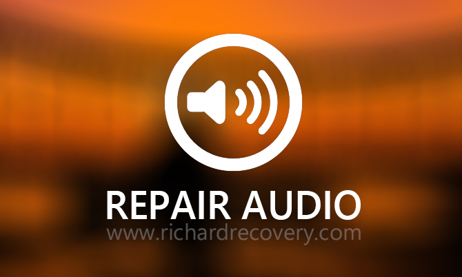 Audio Recovery Service (Repair Audio file)