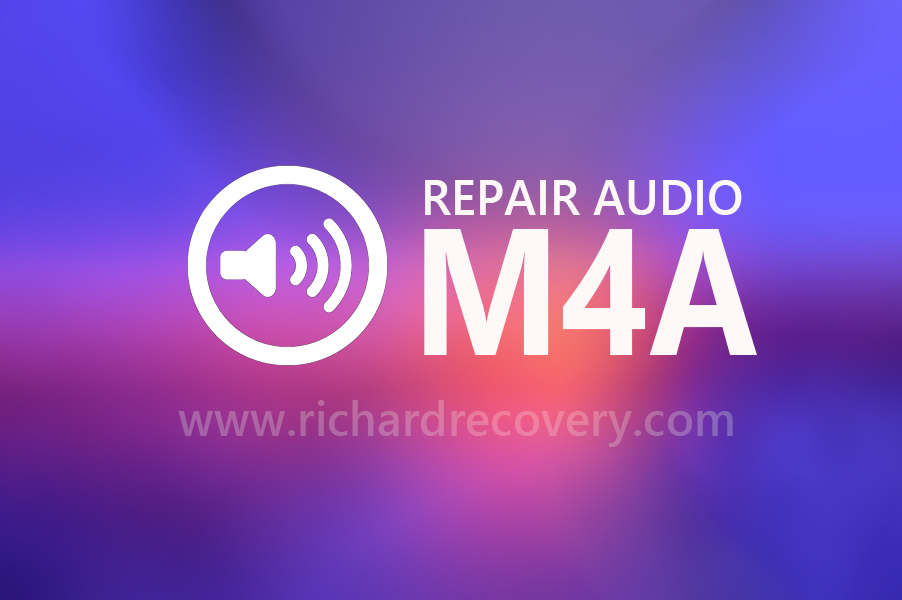 How to repair M4A/3GP recording audio file(voice memo)