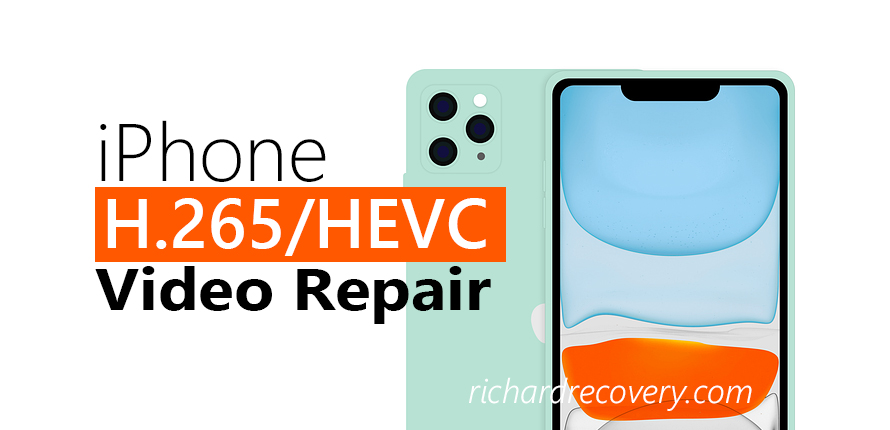 Repair corrupted MOV video file recorded by iPhone 11