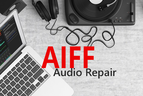Succeed to repair broken AIFF audio file