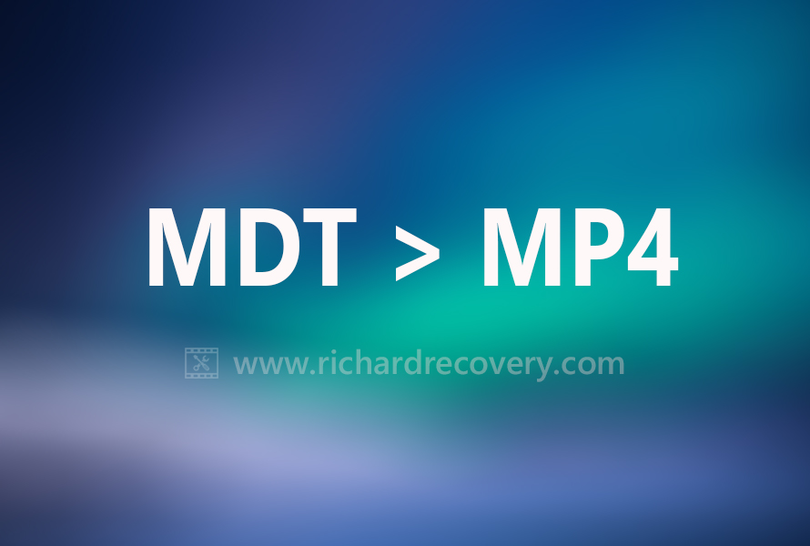 Recover MDT file MP4 video of Panasonic Lumix Camera