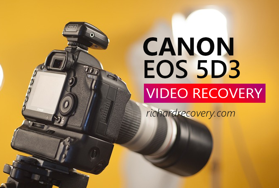 RESTORE MOV VIDEO from SD Card (CANON 5D3)