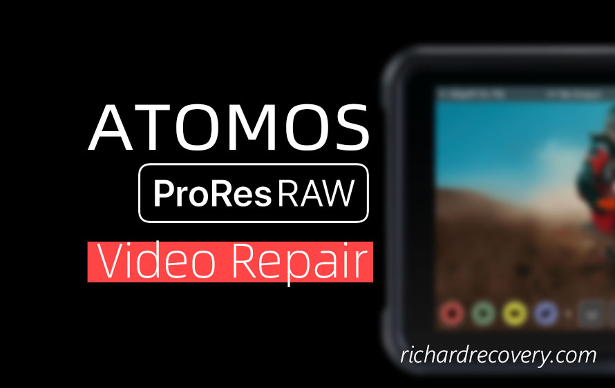 Fix MOV video recorded by ATOMOS Device