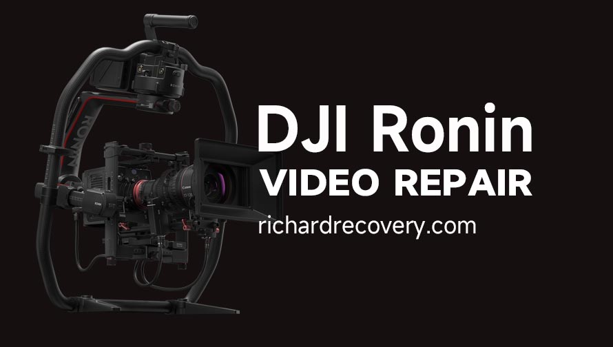 DJI Ronin Dead Battery Video Couurpted Repaired