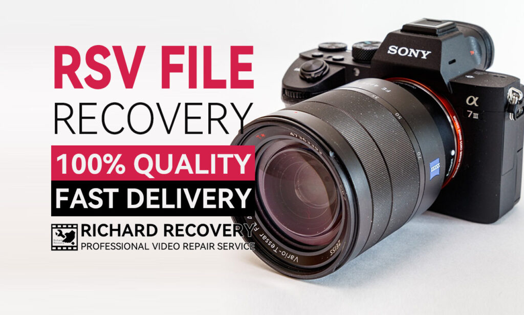 Perfect SONY RSV MP4 Video File Recovery